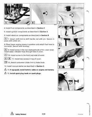 1996 Johnson/Evinrude Outboards 8 thru 15 Four-Stroke Service Manual, Page 182
