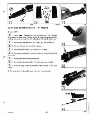 1996 Johnson/Evinrude Outboards 8 thru 15 Four-Stroke Service Manual, Page 191