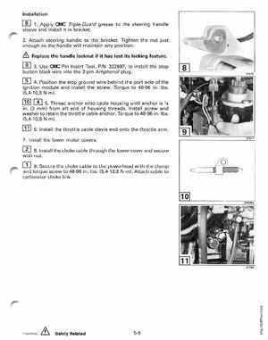 1996 Johnson/Evinrude Outboards 8 thru 15 Four-Stroke Service Manual, Page 195