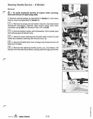 1996 Johnson/Evinrude Outboards 8 thru 15 Four-Stroke Service Manual, Page 201