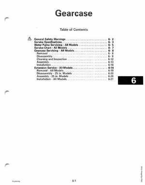 1996 Johnson/Evinrude Outboards 8 thru 15 Four-Stroke Service Manual, Page 206