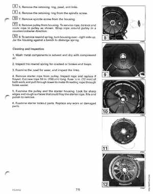 1996 Johnson/Evinrude Outboards 8 thru 15 Four-Stroke Service Manual, Page 232