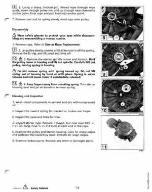 1996 Johnson/Evinrude Outboards 8 thru 15 Four-Stroke Service Manual, Page 236