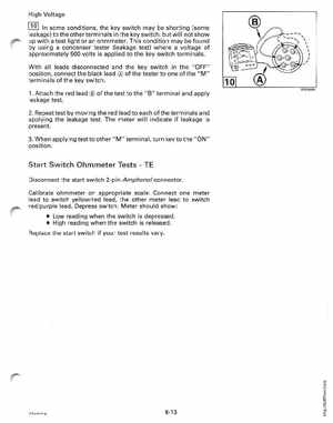1996 Johnson/Evinrude Outboards 8 thru 15 Four-Stroke Service Manual, Page 250