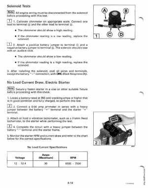 1996 Johnson/Evinrude Outboards 8 thru 15 Four-Stroke Service Manual, Page 251