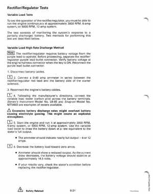 1996 Johnson/Evinrude Outboards 8 thru 15 Four-Stroke Service Manual, Page 261