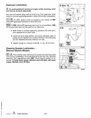 1997 "EU" Johnson Evinrude 5 thru 15 Four Stroke Service Manual, P/N 507262, Page 21