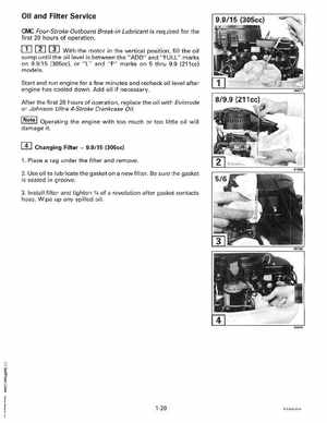 1997 "EU" Johnson Evinrude 5 thru 15 Four Stroke Service Manual, P/N 507262, Page 25