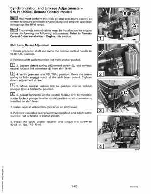 1997 "EU" Johnson Evinrude 5 thru 15 Four Stroke Service Manual, P/N 507262, Page 45
