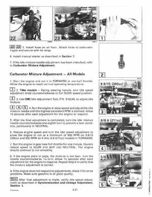 1997 "EU" Johnson Evinrude 5 thru 15 Four Stroke Service Manual, P/N 507262, Page 80