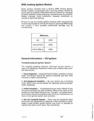 1997 "EU" Johnson Evinrude 5 thru 15 Four Stroke Service Manual, P/N 507262, Page 90