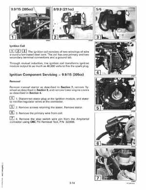 1997 "EU" Johnson Evinrude 5 thru 15 Four Stroke Service Manual, P/N 507262, Page 95