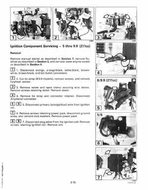 1997 "EU" Johnson Evinrude 5 thru 15 Four Stroke Service Manual, P/N 507262, Page 97