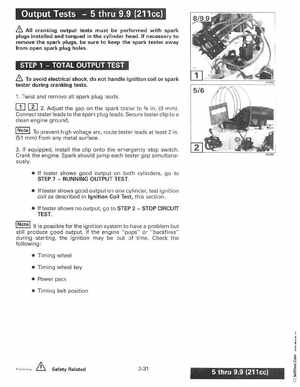 1997 "EU" Johnson Evinrude 5 thru 15 Four Stroke Service Manual, P/N 507262, Page 112
