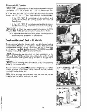 1997 "EU" Johnson Evinrude 5 thru 15 Four Stroke Service Manual, P/N 507262, Page 127