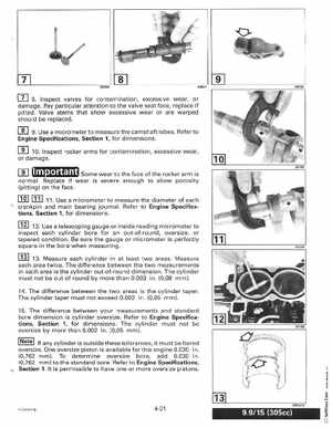1997 "EU" Johnson Evinrude 5 thru 15 Four Stroke Service Manual, P/N 507262, Page 142