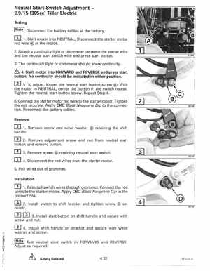 1997 "EU" Johnson Evinrude 5 thru 15 Four Stroke Service Manual, P/N 507262, Page 153