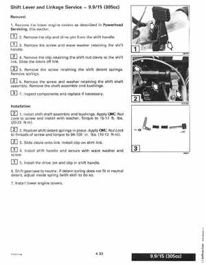 1997 "EU" Johnson Evinrude 5 thru 15 Four Stroke Service Manual, P/N 507262, Page 154