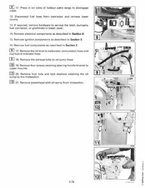 1997 "EU" Johnson Evinrude 5 thru 15 Four Stroke Service Manual, P/N 507262, Page 198