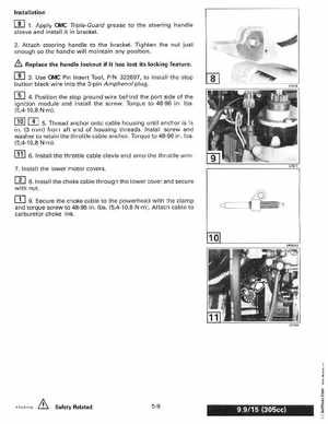 1997 "EU" Johnson Evinrude 5 thru 15 Four Stroke Service Manual, P/N 507262, Page 234