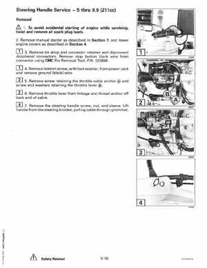 1997 "EU" Johnson Evinrude 5 thru 15 Four Stroke Service Manual, P/N 507262, Page 241