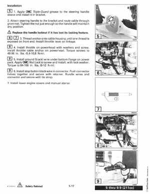 1997 "EU" Johnson Evinrude 5 thru 15 Four Stroke Service Manual, P/N 507262, Page 242