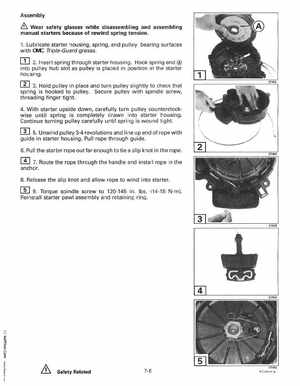 1997 "EU" Johnson Evinrude 5 thru 15 Four Stroke Service Manual, P/N 507262, Page 285