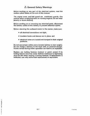 1997 "EU" Johnson Evinrude 5 thru 15 Four Stroke Service Manual, P/N 507262, Page 291
