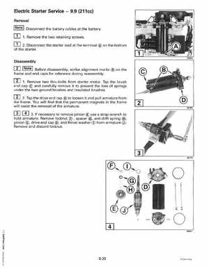 1997 "EU" Johnson Evinrude 5 thru 15 Four Stroke Service Manual, P/N 507262, Page 309
