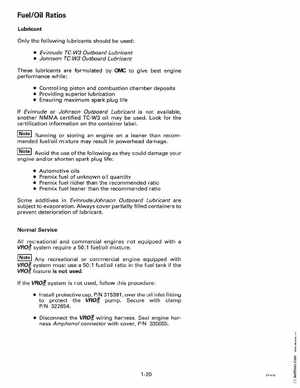 1997 Johnson Evinrude "EU" 125C, 130, 200, 225, 250 90 LV Service Manual, P/N 507269, Page 26