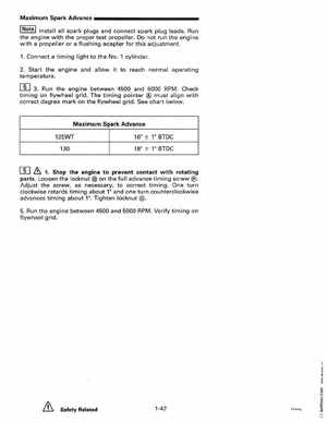 1997 Johnson Evinrude "EU" 125C, 130, 200, 225, 250 90 LV Service Manual, P/N 507269, Page 48
