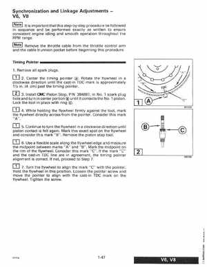 1997 Johnson Evinrude "EU" 125C, 130, 200, 225, 250 90 LV Service Manual, P/N 507269, Page 53