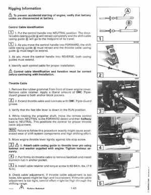 1997 Johnson Evinrude "EU" 125C, 130, 200, 225, 250 90 LV Service Manual, P/N 507269, Page 69