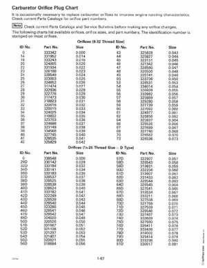 1997 Johnson Evinrude "EU" 125C, 130, 200, 225, 250 90 LV Service Manual, P/N 507269, Page 73
