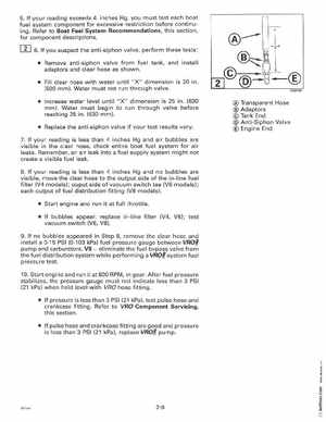 1997 Johnson Evinrude "EU" 125C, 130, 200, 225, 250 90 LV Service Manual, P/N 507269, Page 85