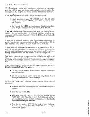 1997 Johnson Evinrude "EU" 125C, 130, 200, 225, 250 90 LV Service Manual, P/N 507269, Page 87