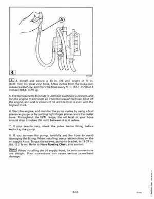 1997 Johnson Evinrude "EU" 125C, 130, 200, 225, 250 90 LV Service Manual, P/N 507269, Page 92