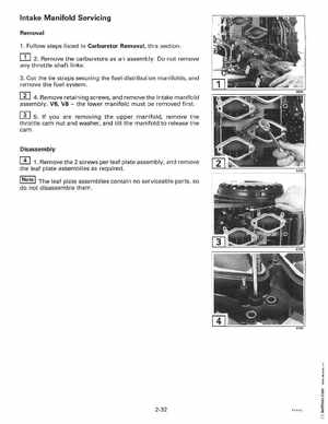 1997 Johnson Evinrude "EU" 125C, 130, 200, 225, 250 90 LV Service Manual, P/N 507269, Page 108