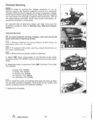 1997 Johnson Evinrude "EU" 125C, 130, 200, 225, 250 90 LV Service Manual, P/N 507269, Page 127