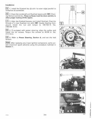1997 Johnson Evinrude "EU" 125C, 130, 200, 225, 250 90 LV Service Manual, P/N 507269, Page 128