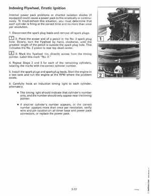 1997 Johnson Evinrude "EU" 125C, 130, 200, 225, 250 90 LV Service Manual, P/N 507269, Page 141