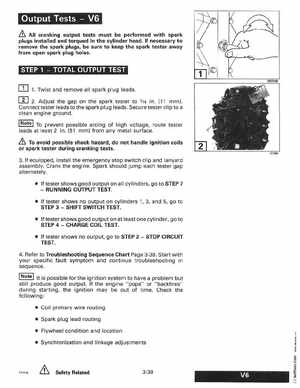 1997 Johnson Evinrude "EU" 125C, 130, 200, 225, 250 90 LV Service Manual, P/N 507269, Page 158