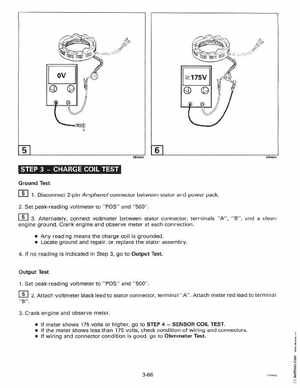 1997 Johnson Evinrude "EU" 125C, 130, 200, 225, 250 90 LV Service Manual, P/N 507269, Page 185