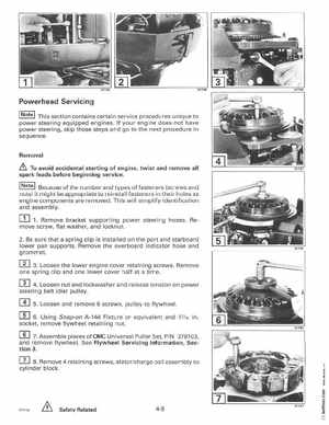 1997 Johnson Evinrude "EU" 125C, 130, 200, 225, 250 90 LV Service Manual, P/N 507269, Page 199