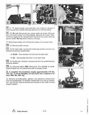 1997 Johnson Evinrude "EU" 125C, 130, 200, 225, 250 90 LV Service Manual, P/N 507269, Page 200