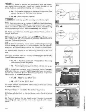 1997 Johnson Evinrude "EU" 125C, 130, 200, 225, 250 90 LV Service Manual, P/N 507269, Page 211