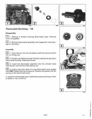 1997 Johnson Evinrude "EU" 125C, 130, 200, 225, 250 90 LV Service Manual, P/N 507269, Page 222
