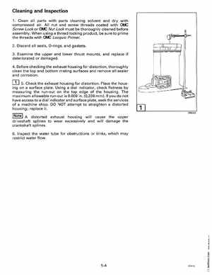 1997 Johnson Evinrude "EU" 125C, 130, 200, 225, 250 90 LV Service Manual, P/N 507269, Page 249