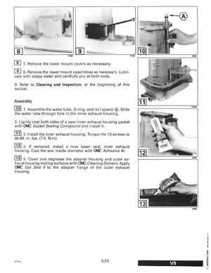 1997 Johnson Evinrude "EU" 125C, 130, 200, 225, 250 90 LV Service Manual, P/N 507269, Page 268