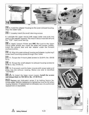 1997 Johnson Evinrude "EU" 125C, 130, 200, 225, 250 90 LV Service Manual, P/N 507269, Page 269
